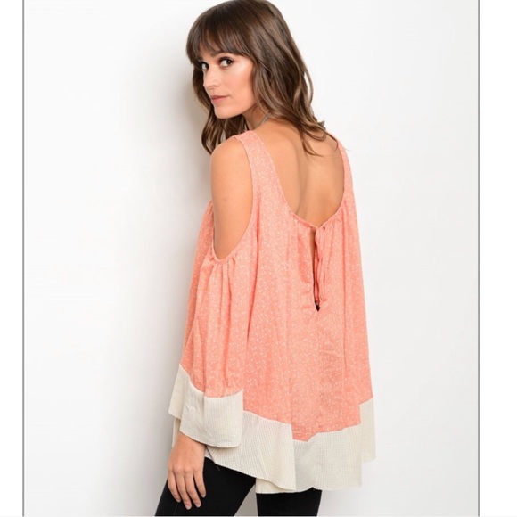 Cold Shoulder Top - Picture 2 of 6